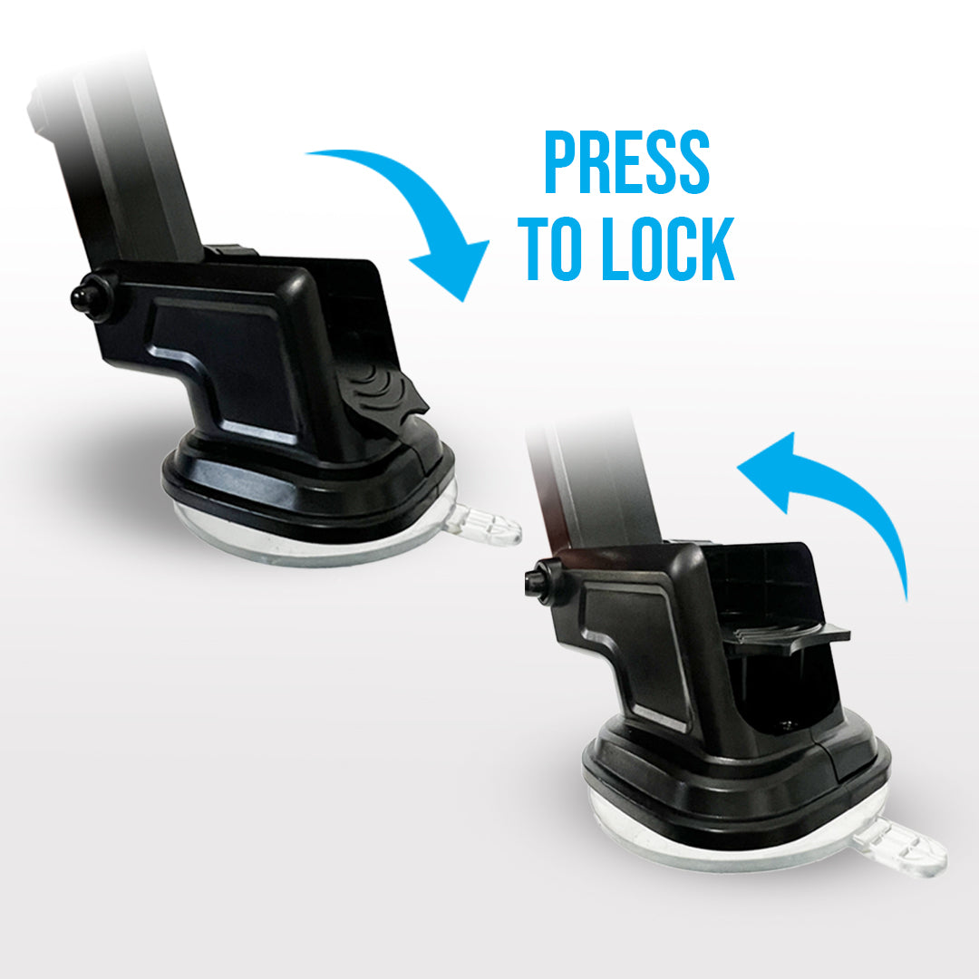 Car Phone Mount Holder One Touch Adjustable Long Neck-4