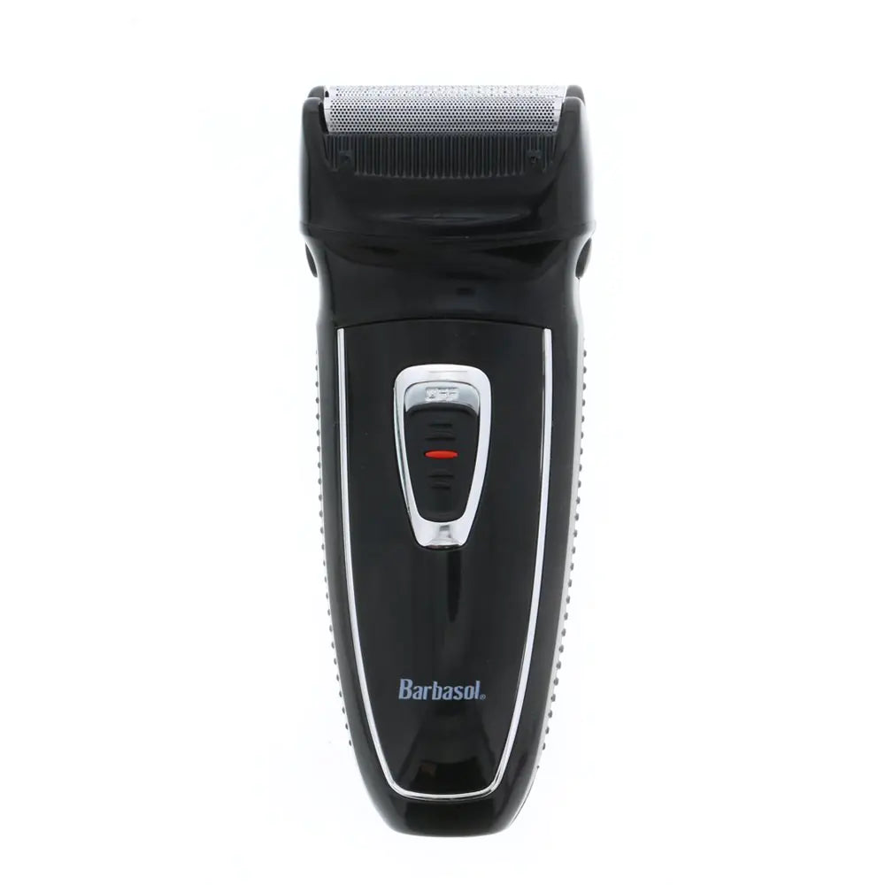 Barbasol Rechargeable Electric Foil Shaver with Stainless Steel Blades and Pop Up Trimmer