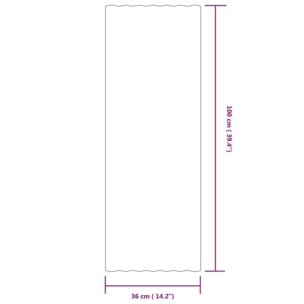 Set of 12 galvanized steel roof panels in anthracite, measuring 39.4"x14.2", suitable for roofing projects by American Smart.
