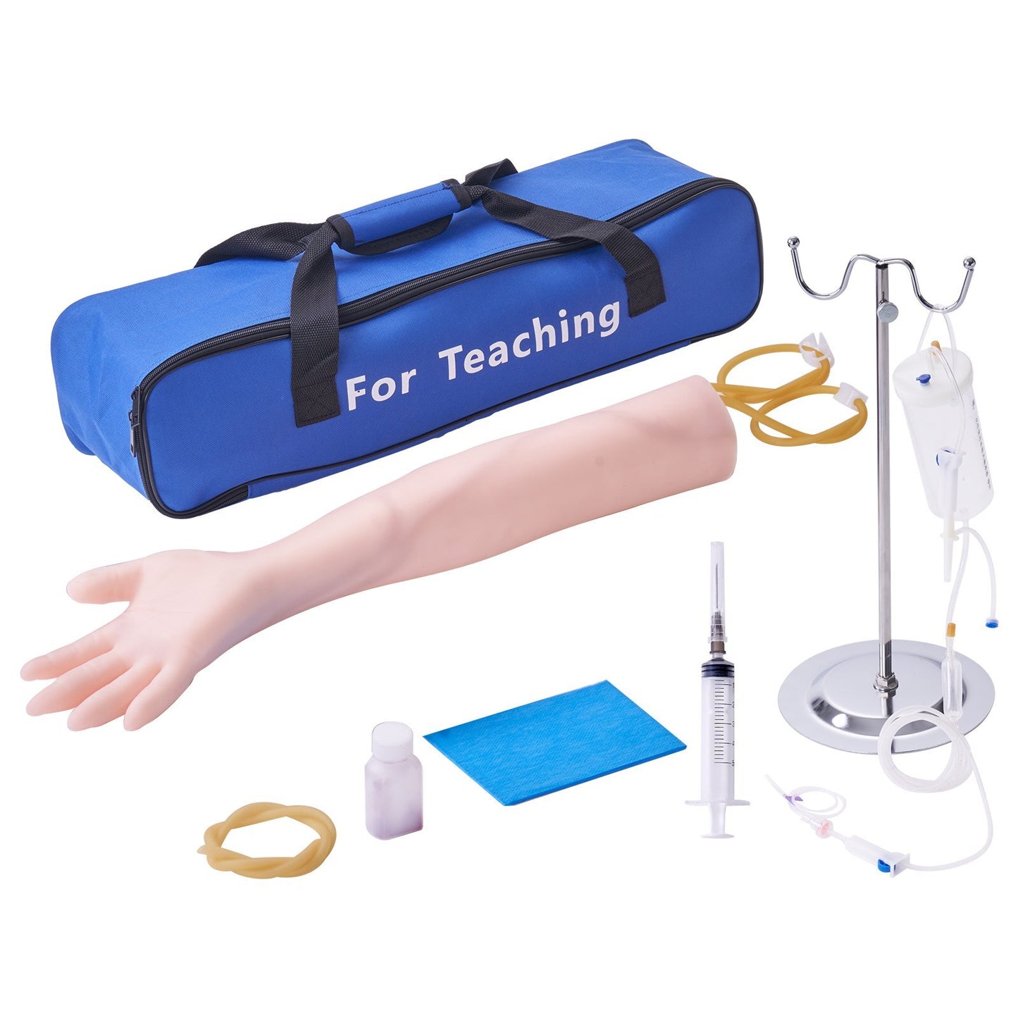 American Smart IV Venipuncture Practice Kit with realistic arm model for phlebotomy training, ideal for students and nursing professionals.