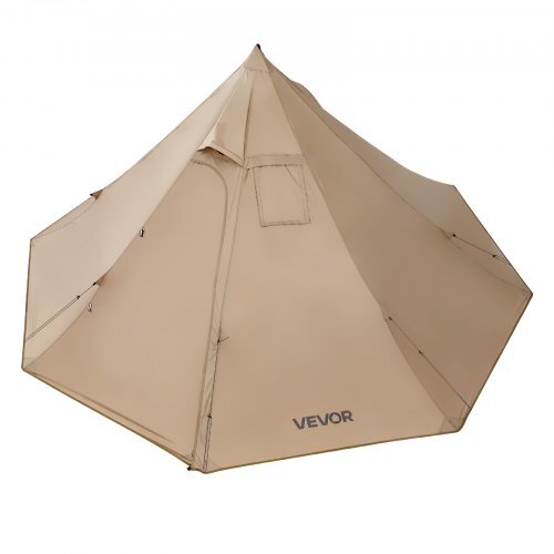 American Smart WB 2-person hot tent, waterproof portable winter tipi with stove jack, lightweight 4-season camping shelter for hiking and fishing.