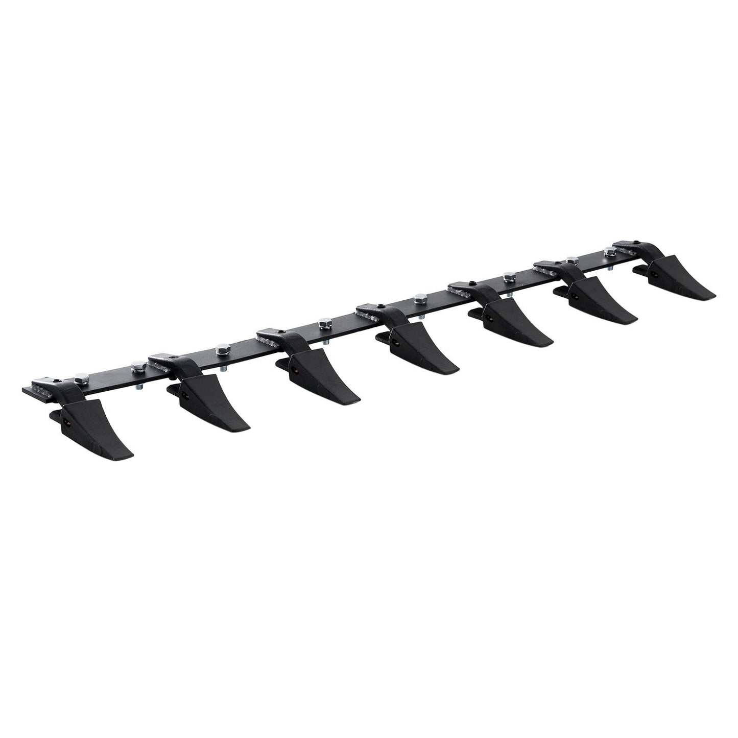 American Smart 60-inch heavy-duty tractor bucket tooth bar with 7 teeth, designed for loader and skid steer excavations.