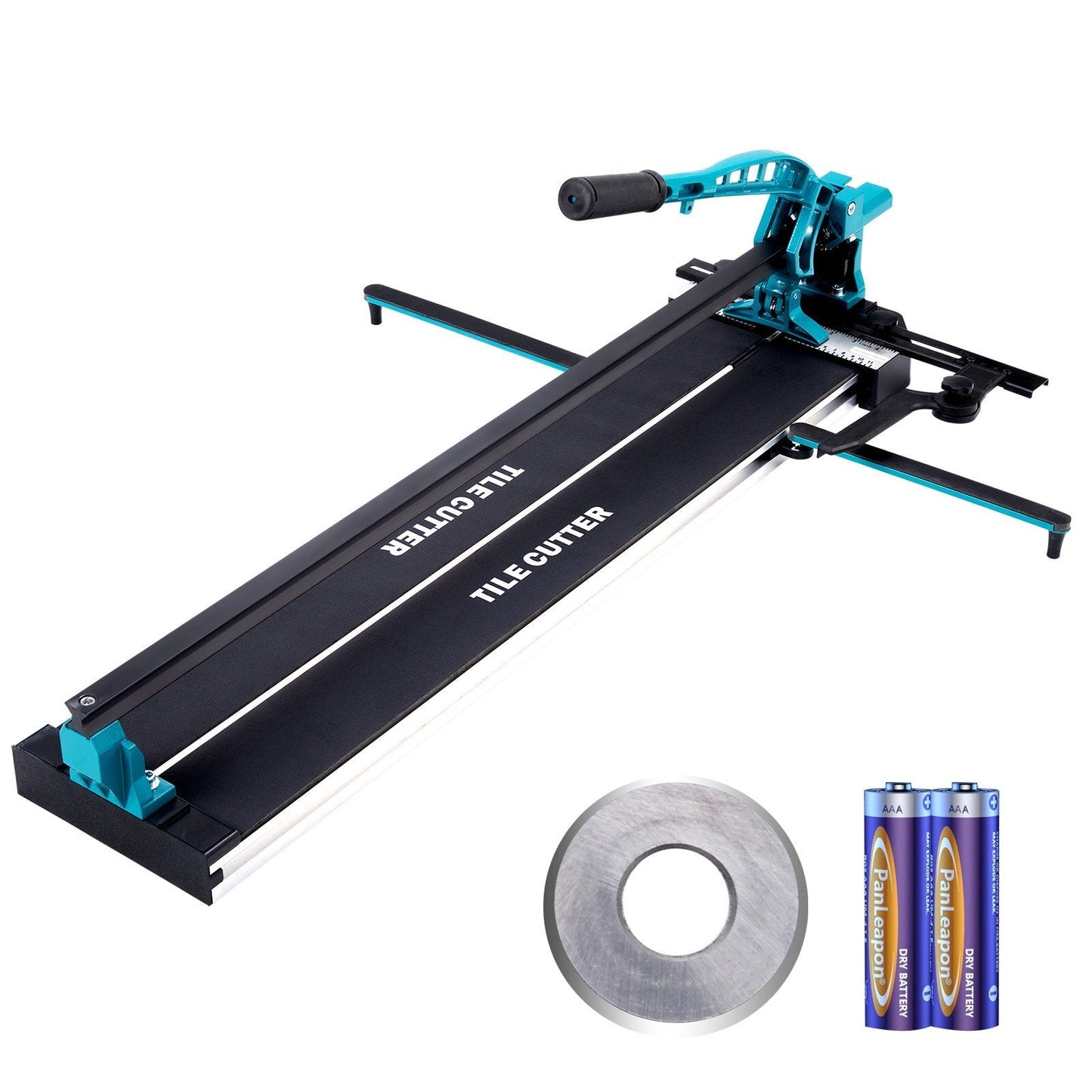 American Smart 40-inch manual tile cutter for porcelain and ceramic tiles with tungsten carbide wheel, infrared guide, and anti-skid feet.