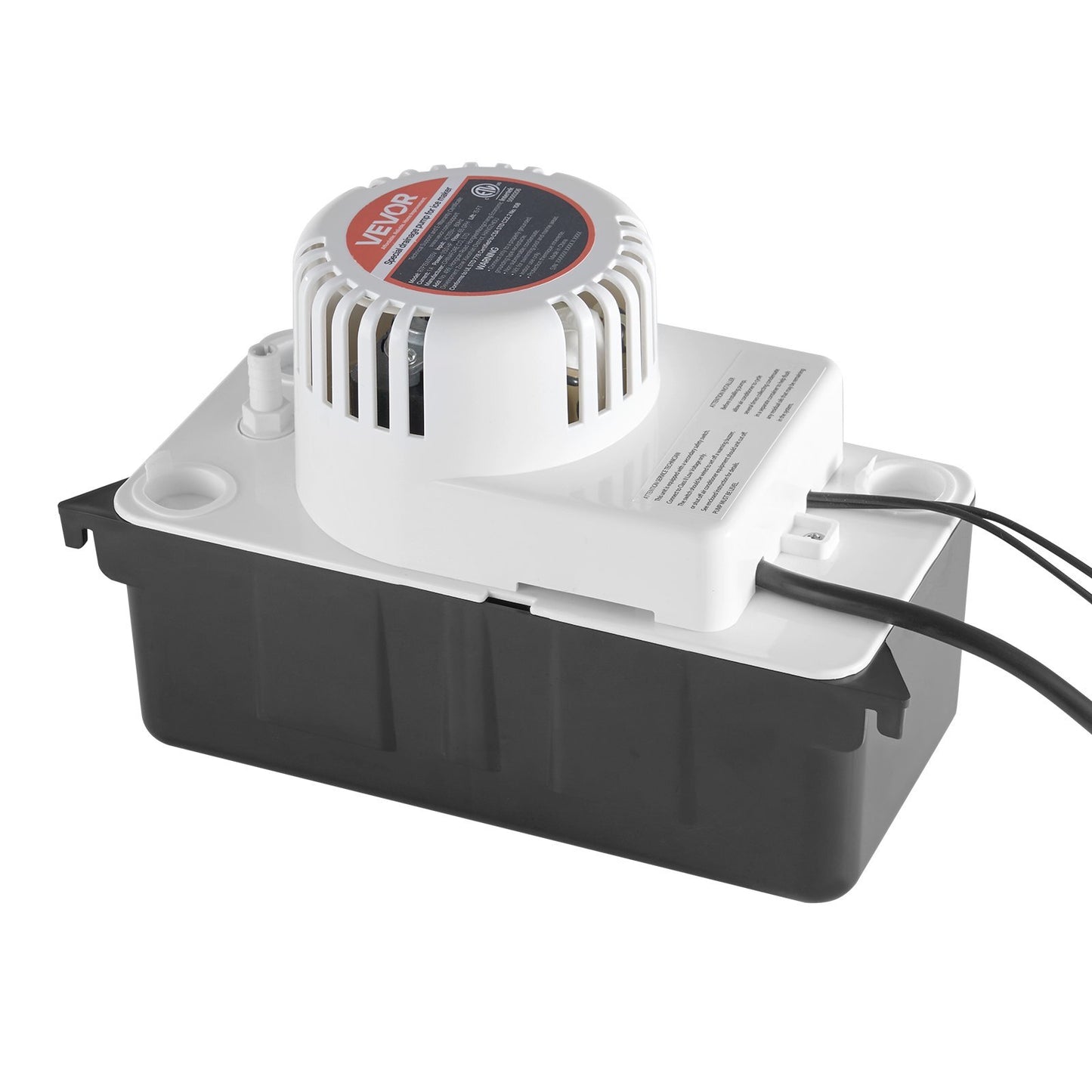 Condensate Removal Pump, 1/50 HP, 65 GPH, 15 ft Lift, 1/2 Gal Tank Automatic AC Condensation Pump with Float Switch & 20 ft Hose for Air Conditioner, Dehumidifier, Furnace, Ice Maker Water Drain - American Smart