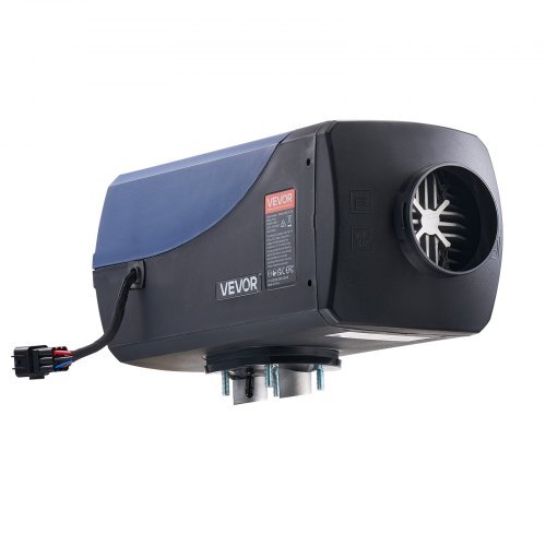 American Smart 8KW Diesel Space Heater with LCD, remote control, large fuel tank, portable for RVs, trucks, and camping vehicles.