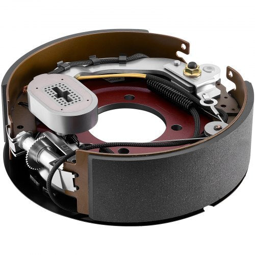 American Smart electric trailer brake kit with 12.25 x 3.375-inch self-adjusting brakes for 10,000 lbs trailers and RVs.