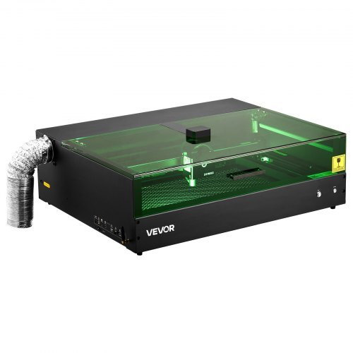 American Smart 20W laser engraver and cutter with enclosure camera, 19.7x12.6 inch area for wood, leather, glass, paper, metal.