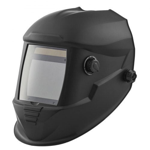 American Smart welding helmet with auto darkening, true color display, solar power, 4 arc sensors, wide shade range, for TIG and MIG welding.
