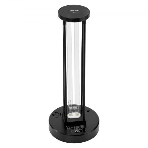 American Smart 36W UV light ultraviolet lamp with ozone purifier, remote control, and timer for room air sterilization.