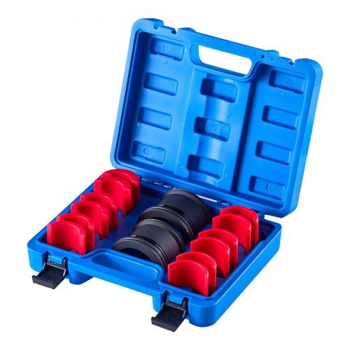 American Smart WB 14-piece bearing and seal driver set with bushings, adapters, and storage case for heavy-duty bearing removal and installation.