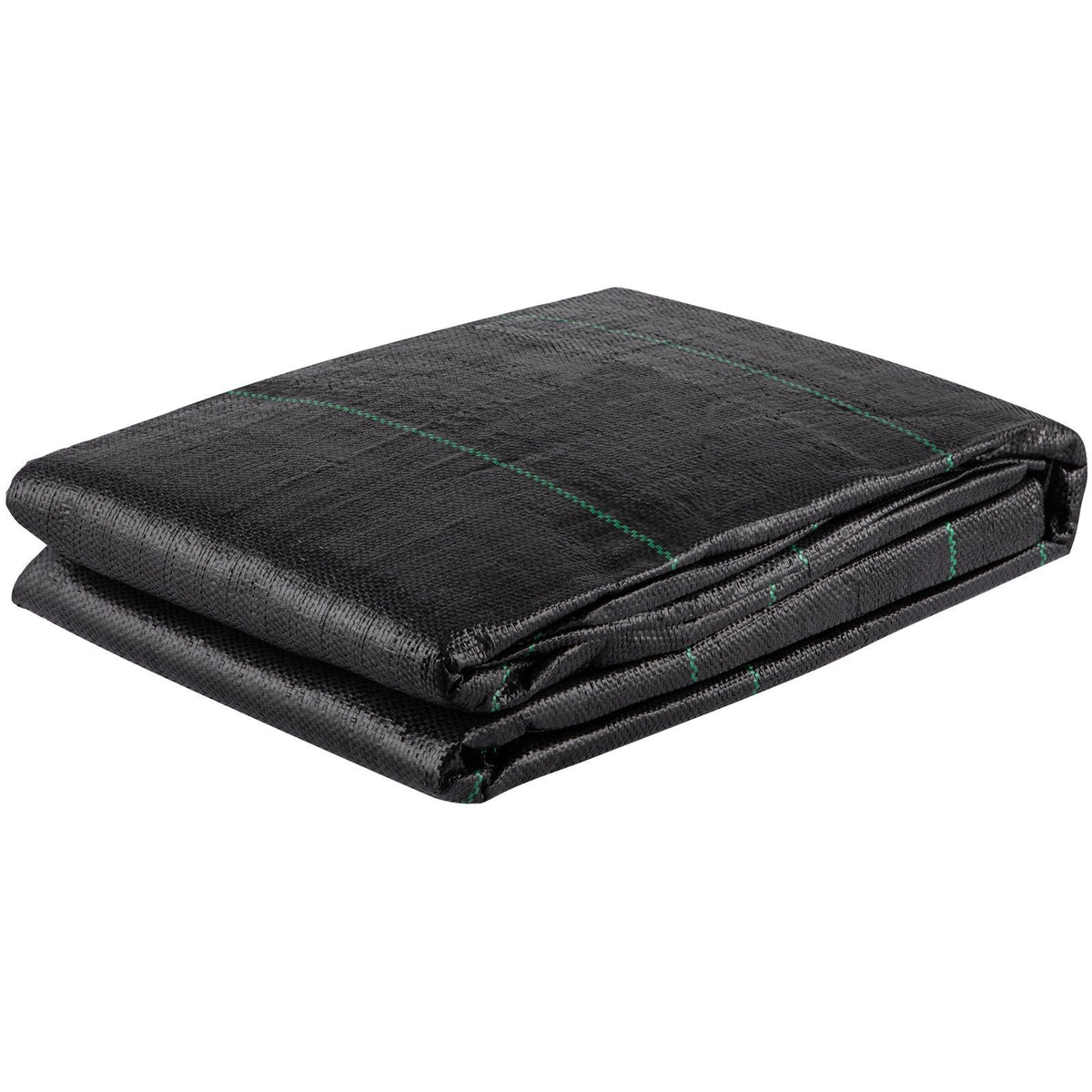 Woven polypropylene geotextile fabric for landscaping, 12.5 x 50 ft, heavy-duty driveway and soil stabilization underlayment by American Smart.