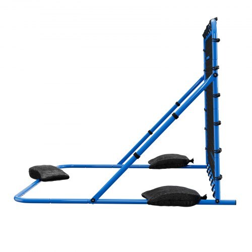 Soccer Rebounder Net, Quick-Switch Angle Soccer Goal Rebounder for Control, Passing Practice, Heavy-Duty Iron Frame & PE Net, Easy Setup Ball Training Aids & Equipment for Teens&Adults,6 x 4 ft