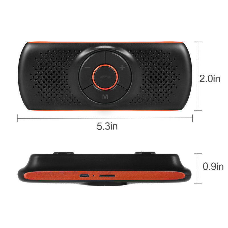 Bluetooth Car Hands-Free Phone MP3 Cross-Border Car Speaker Subwoofer - American Smart