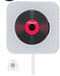 Wall-mounted American Smart CD and DVD player with MP3 playback, designed for home audio and video entertainment.