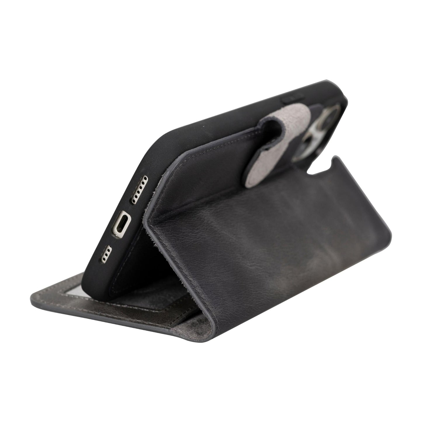 Casper iPhone 14 Series Detachable Leather Wallet Case