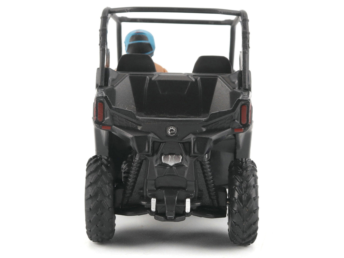 Diecast 1/32 BRP Models Can-Am Maverick Trail DPS 1000 Matt Black with driver figure, detailed remote-controlled vehicle model
