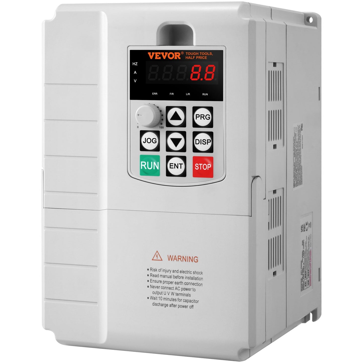 VFD 7.5KW, 34A, 10HP Variable Frequency Drive for 3-Phase Motor Speed Control