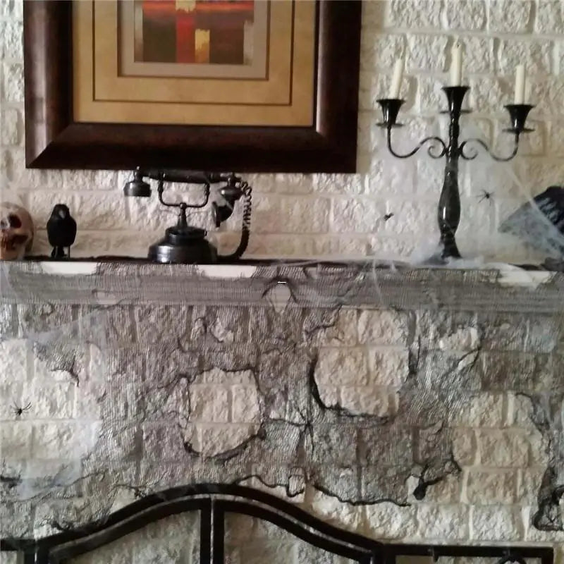 Halloween Decoration Props with Decorative Netting