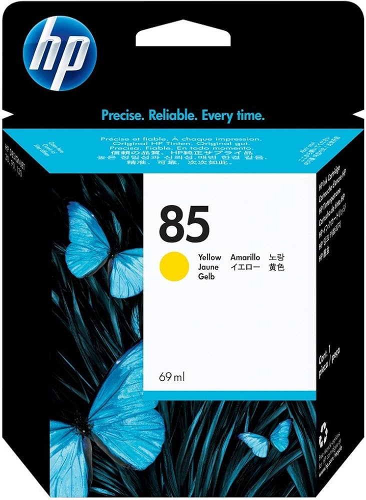 HP 85 Yellow Ink Cartridge ( C9427A )-0