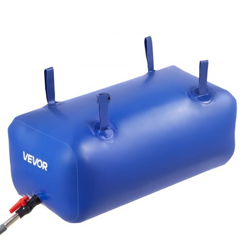 Water Storage Bladder 30 Gallon Large Capacity Water Bag, Portable & Collapsible Soft Waters Container, Leakproof & Tear-Resistant PVC Emergency Waters Storage Tank for RV Truck & Outdoor Use