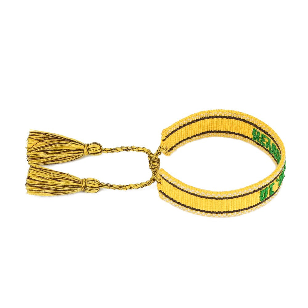 Football World Cup braided bracelet European and American star cheerleaders fans hand rope hand braided tassel bracelet