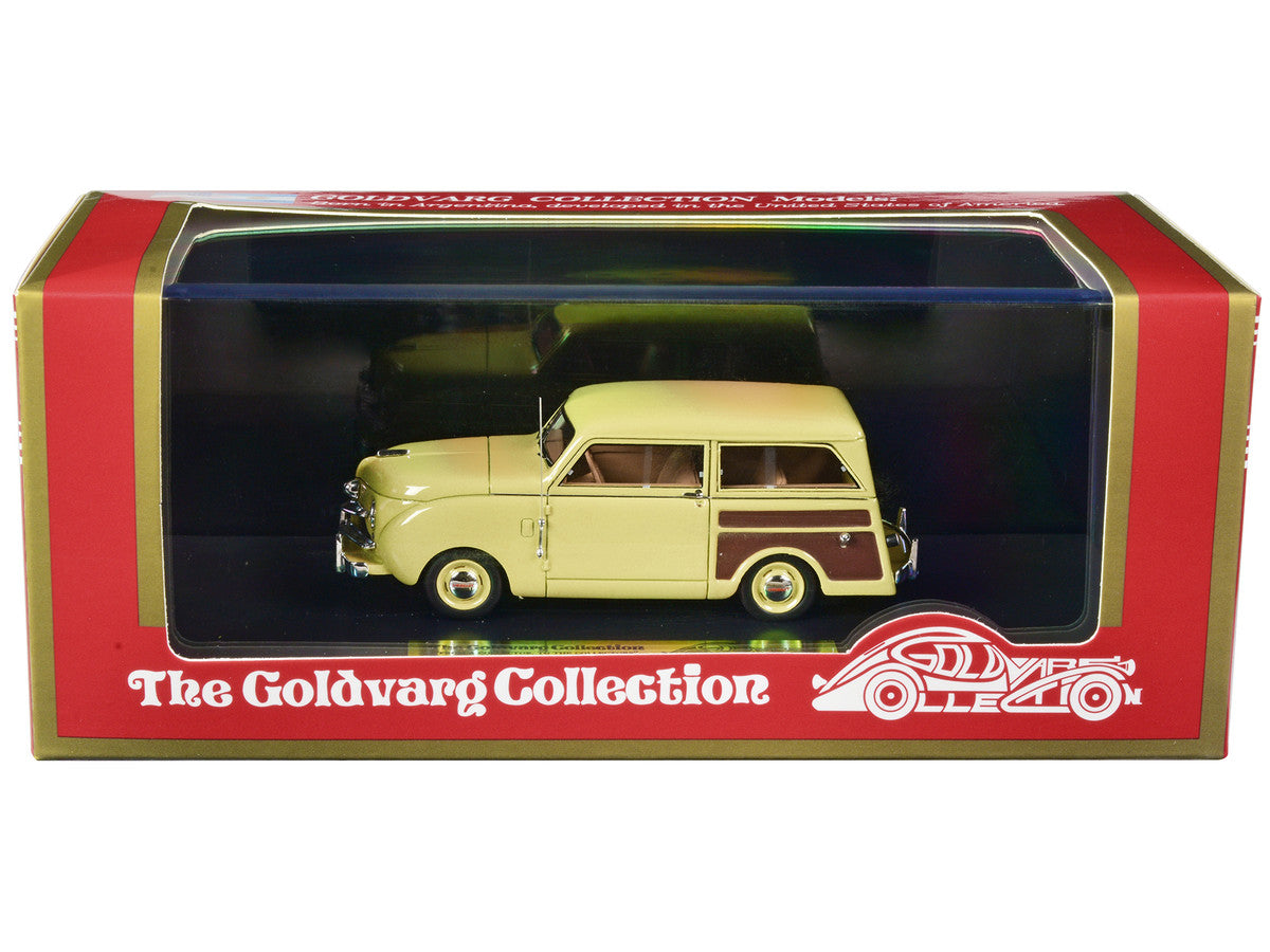 1949 Crosley Station Wagon Jonquil Yellow Limited Edition to 240 pieces Worldwide 1/43 Model Car by Goldvarg Collection-0
