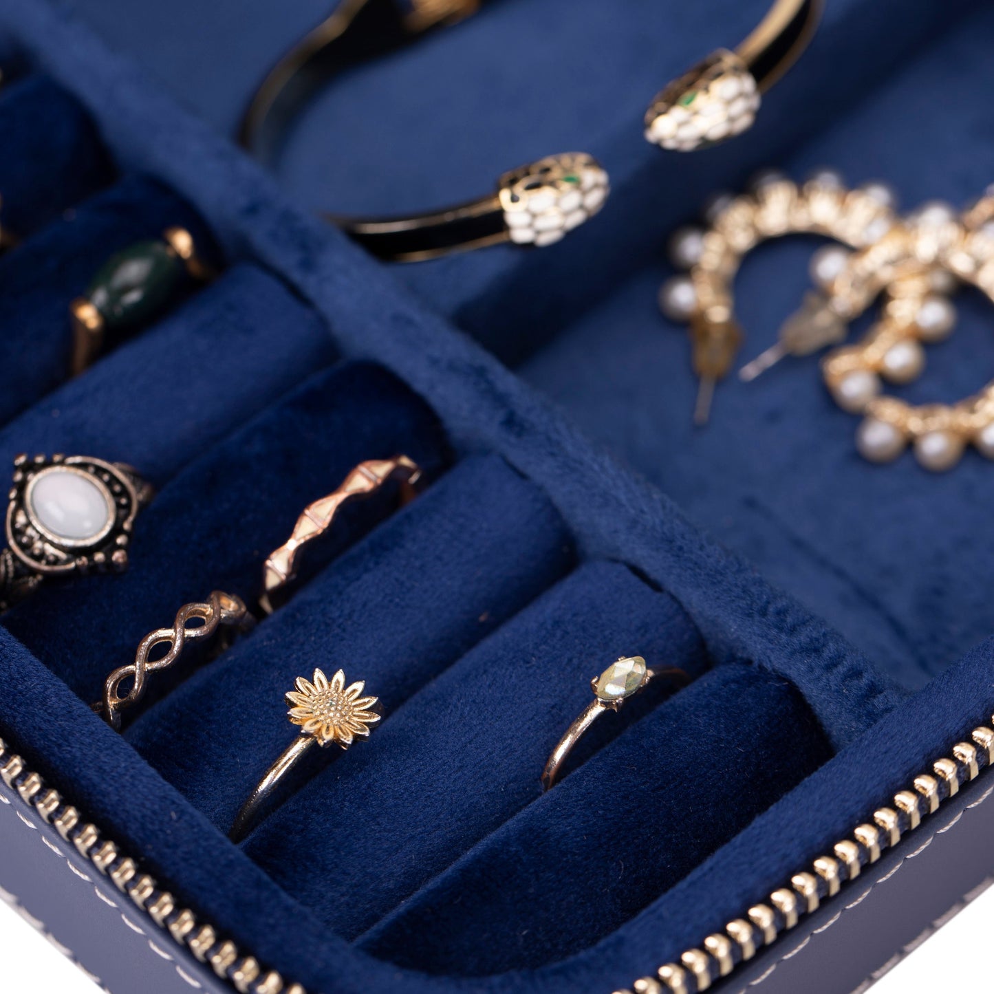 Eufaula Leather Jewelry Box - American Smart