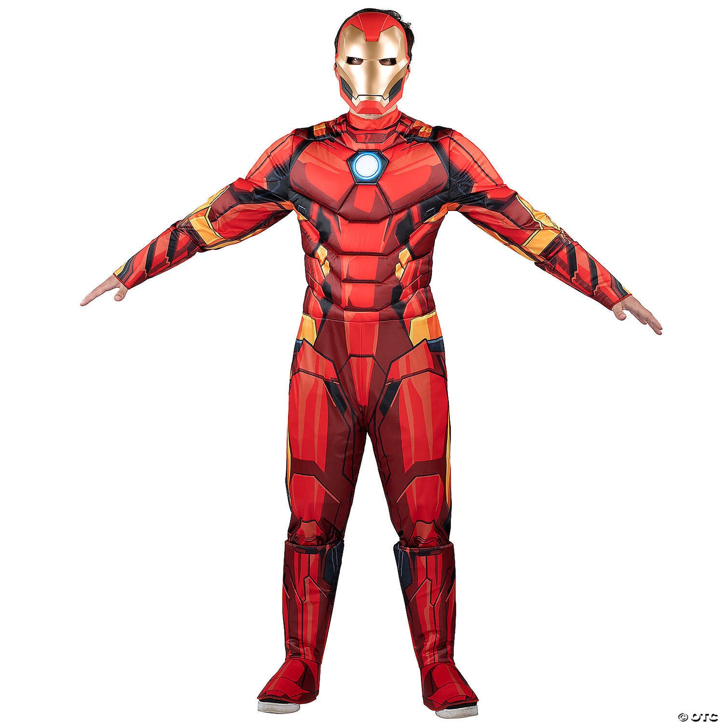 American Smart ADLT Ironman Qualux XL cardstock and scrapbooking paper featuring bold, colorful Ironman-themed design.