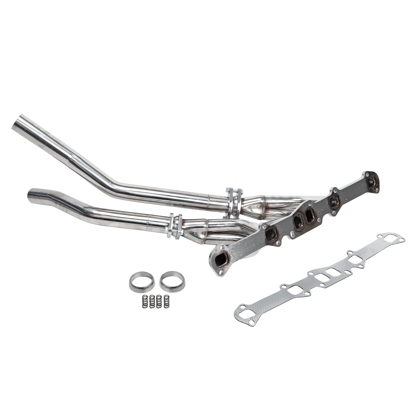 For ford/mercury l6 144/170/200/250 cid stainless steel header exhaust manifold mt001043