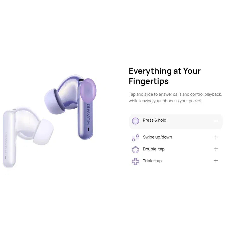 Color: black - 100% Original Huawei Freebuds 6i (T0019) Bluetooth Headphone ANC 3.0 Punchy Bass 35-Hour Battery Life Earphone Headset