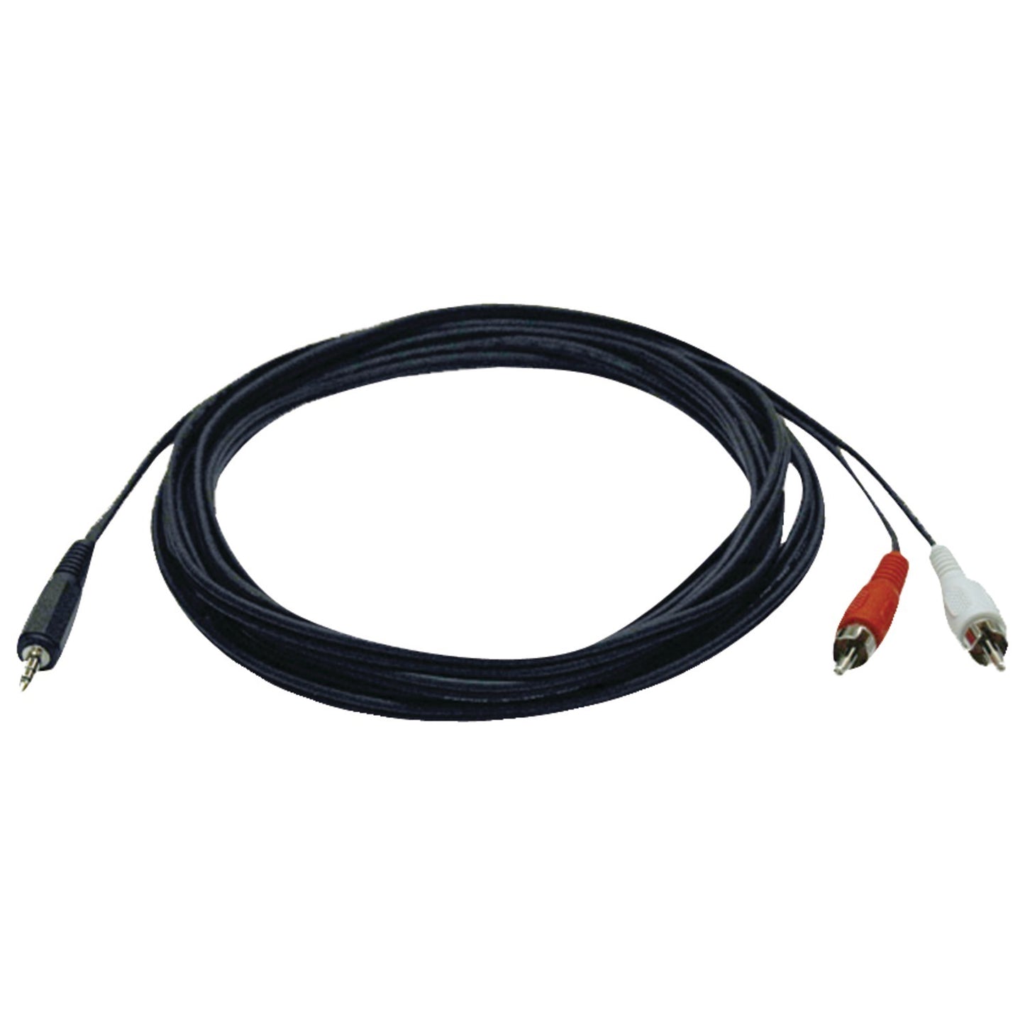 Tripp Lite P314-012 3.5mm Stereo to 2 RCA Audio Y-Splitter Adapter (12ft)