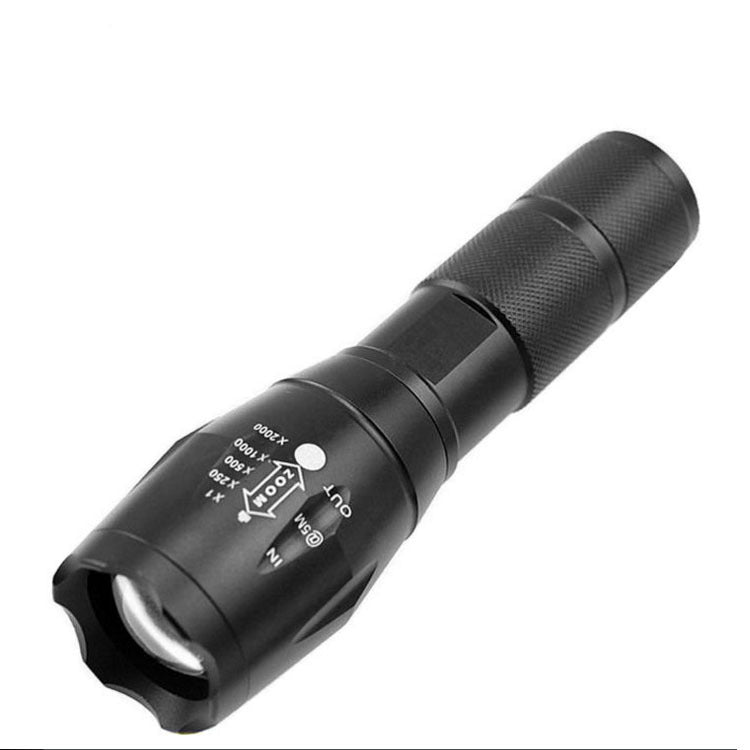 a100 Hand Held Led Strong Light T6 Camping Rechargeable Telescopic Zoom L2 High-Power Outdoor Camping Flashlight - American Smart
