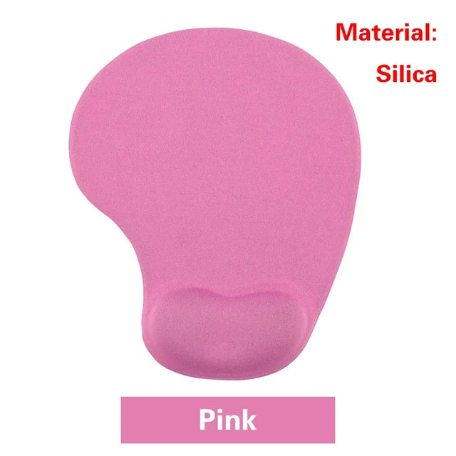 American Smart EP wrist mousepad with gel wrist rest, anti-slip gaming mouse pad for PC and laptops keyboard accessories