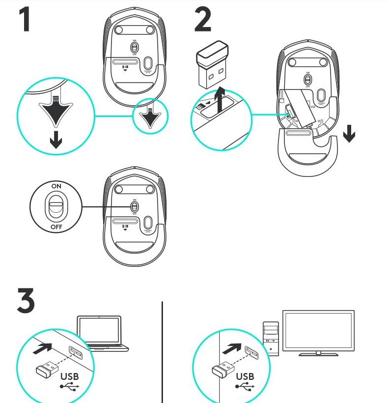 American Smart M170 wireless office mouse with compact design, optical sensor, suitable for laptop and desktop use.