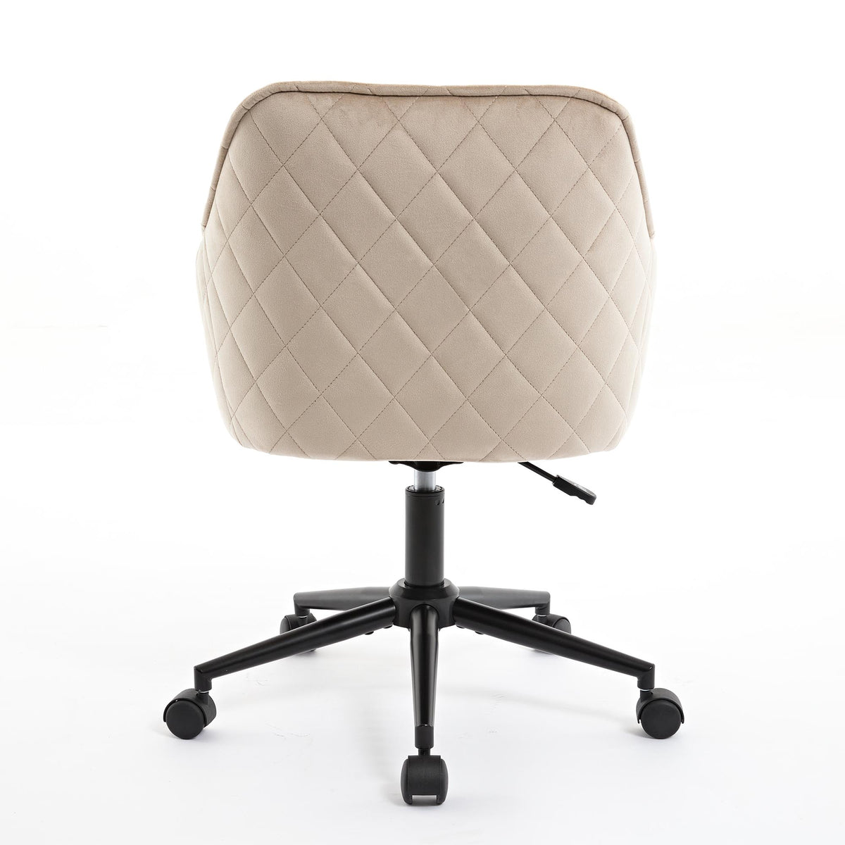 Velvet office desk chair by American Smart with wheels, modern design, suitable for living room, bedroom, or study.