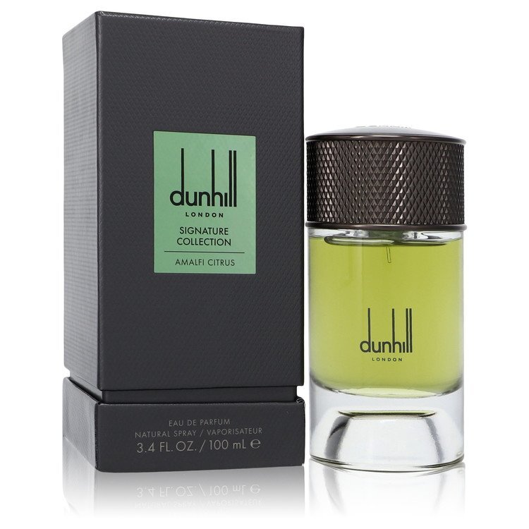 Alfred Dunhill Signature Collection Amalfi Citrus Eau De Parfum spray for men, 3.4 oz, with citrus and aromatic notes.