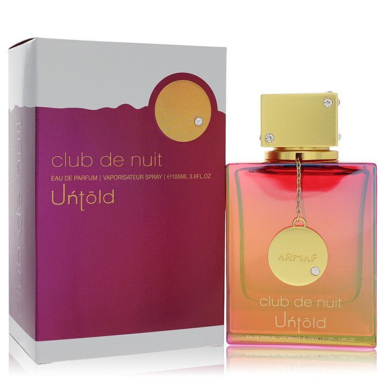 Club De Nuit Untold by Armaf Eau De Parfum Spray (Unisex) 3.6 oz (Women) - American Smart