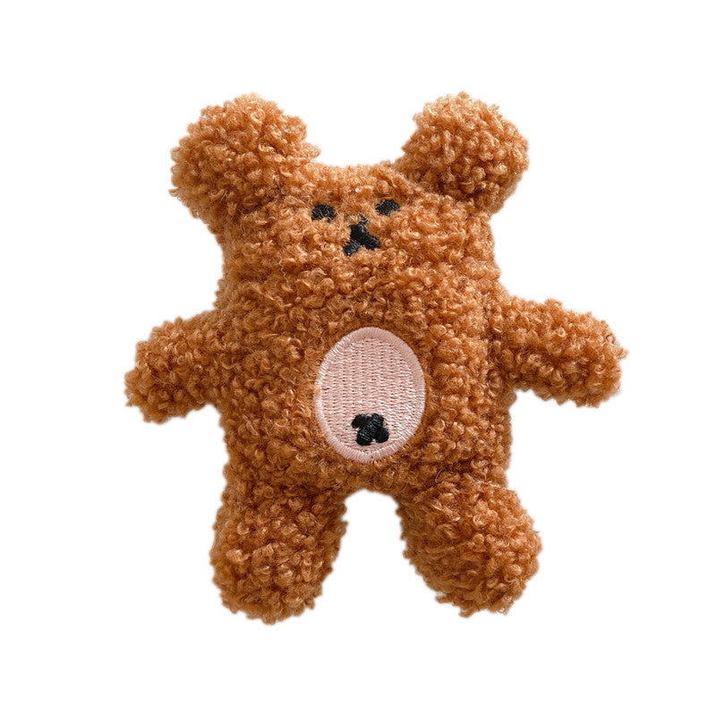 Compatible with Apple, Cartoon plush anti-drop earphone set - American Smart