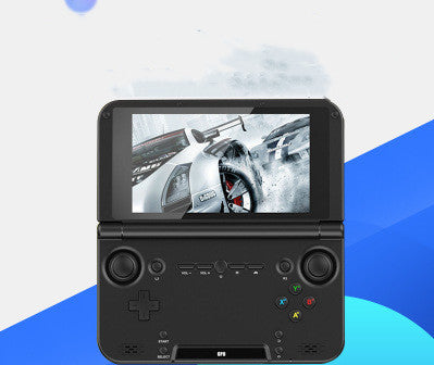 American Smart WB GPD XD Plus handheld game console with 4GB RAM and 32GB storage, featuring a screen and gaming controls.