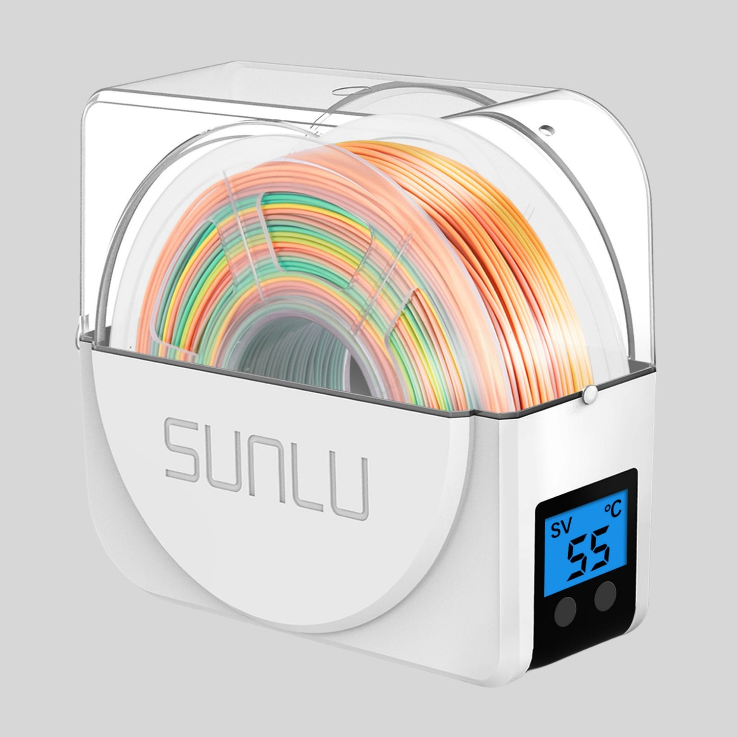 American Smart WB S1 Plus 3D printing consumables drying box for efficient drying of filament and resin materials.
