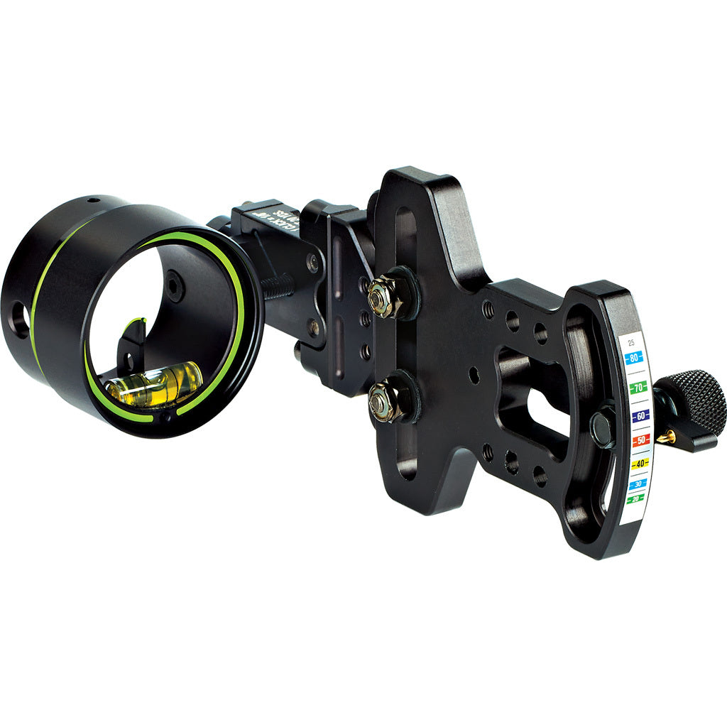 HHA Optimizer Lite X Sight 5510 .010 LH hunting sight by American Smart WB, mounted on a firearm for precise aiming.