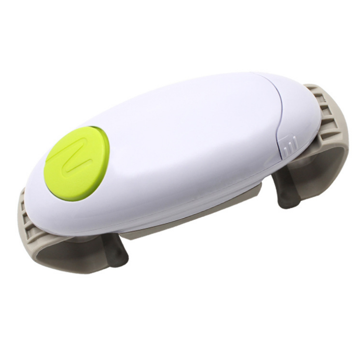 Color: Green - Multifunctional Electric Automatic Bottle Jar Opener One-Click Adjustable Kitchen Gadgets - American Smart