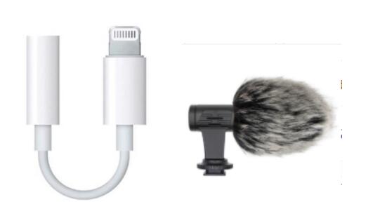 Style: Rabbit hair+Adapter - Photo recording microphone