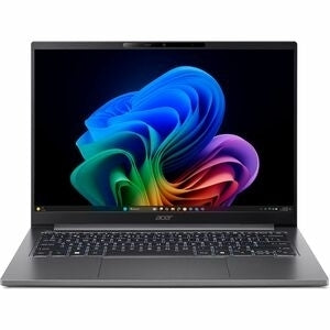 American Smart WB TM X4 14-inch U7 32GB 1TB Windows 11 notebook with sleek design and keyboard visible in the image