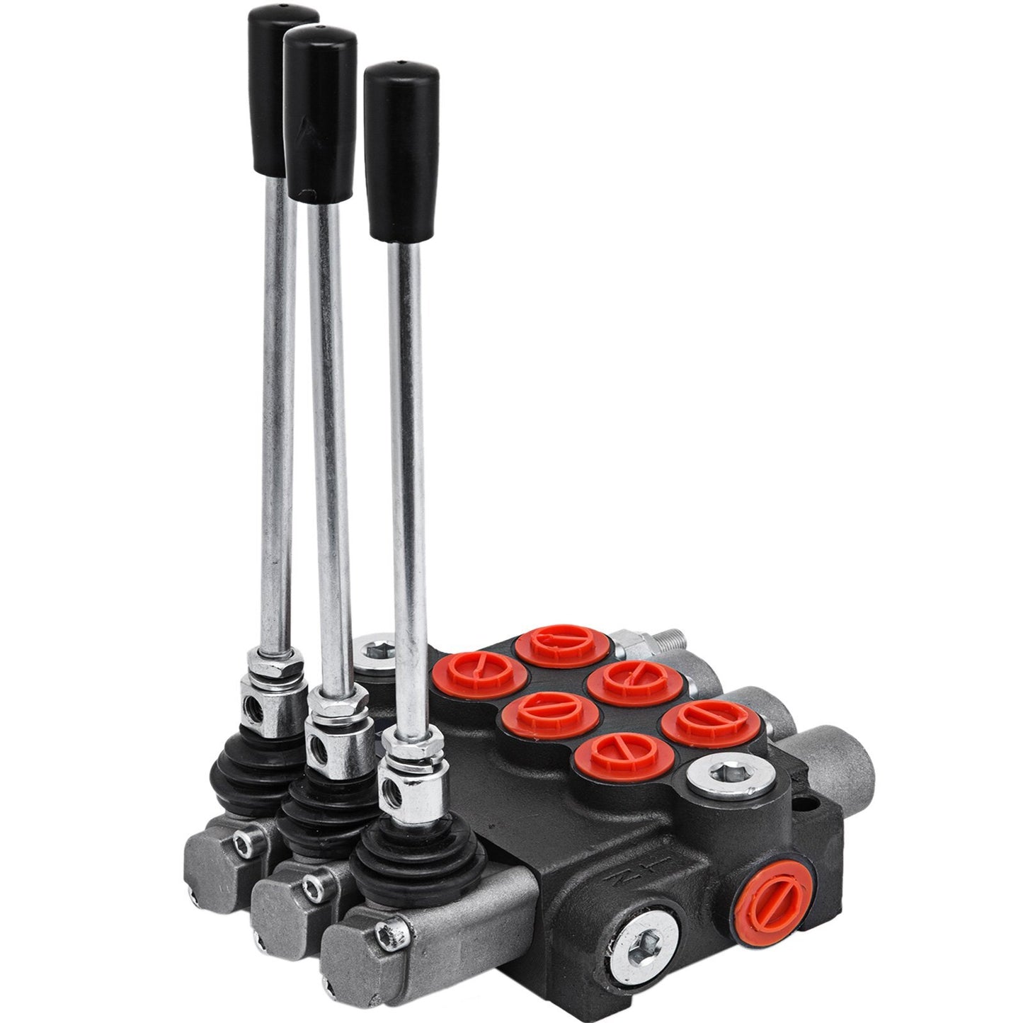 American Smart double acting hydraulic directional control valve with 3 spools for 11 GPM flow, used in interior auto accessories.