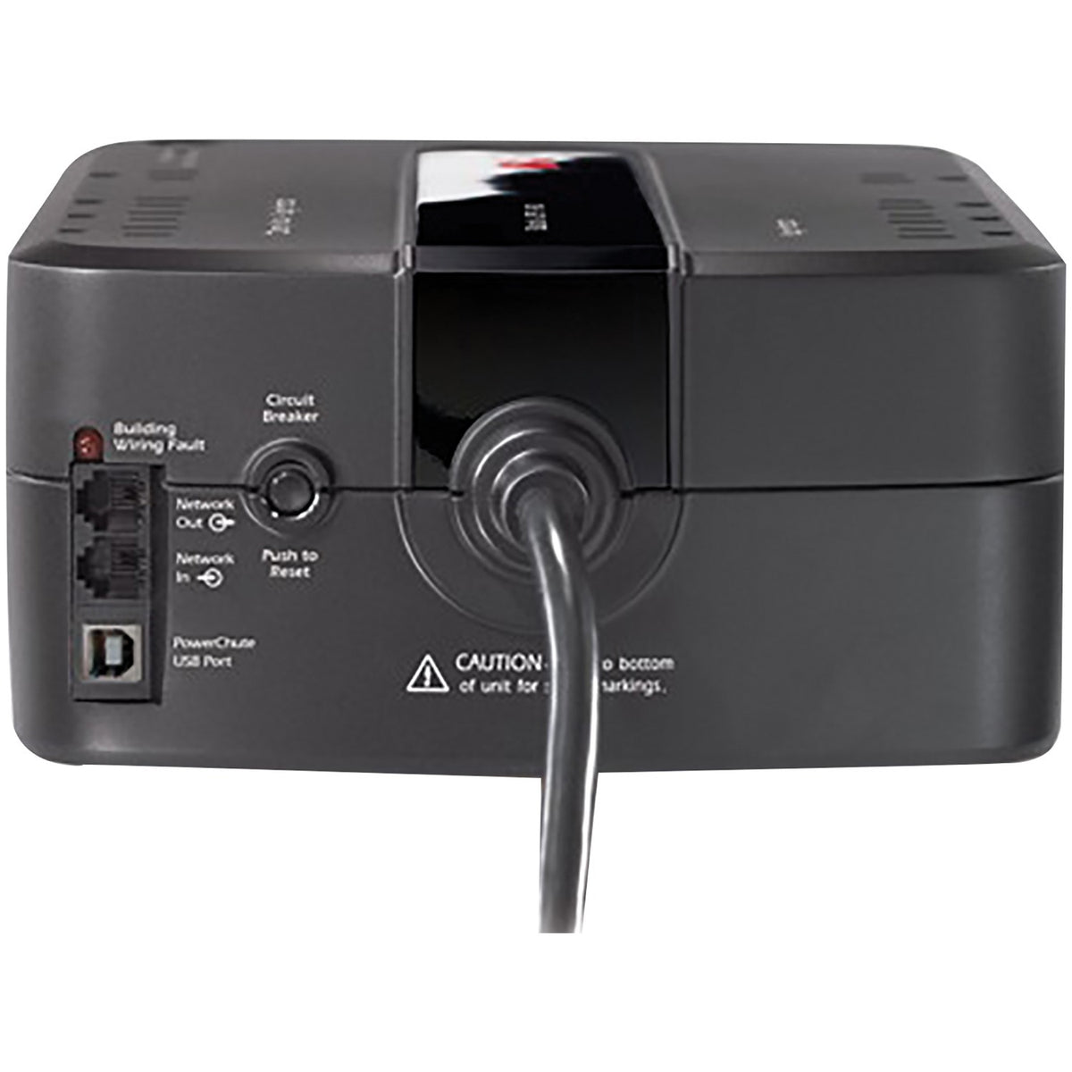 American Smart APC BE650G1 Back-UPS 650VA system with 8 outlets, compact UPS for power backup and surge protection.