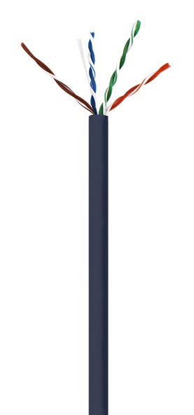 CAT6 550 MHz NO SPLINE BLACK - American Smart