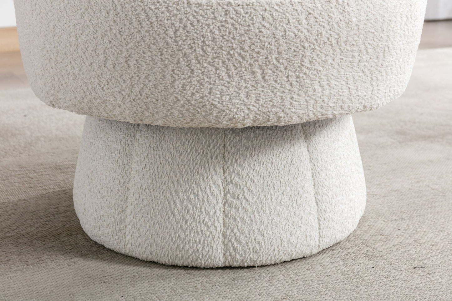 360 Degree Swivel Cuddle Barrel Accent Chair-4