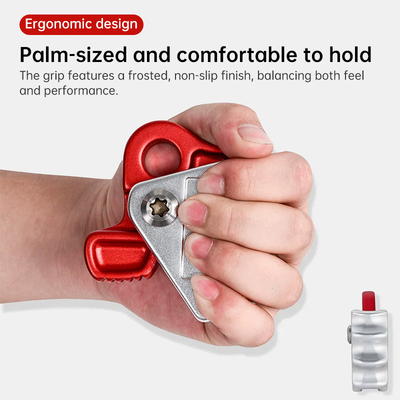 Auto Lock Carabiner & Rope Grab – High Altitude Fall Protection Safety Hook - American Smart