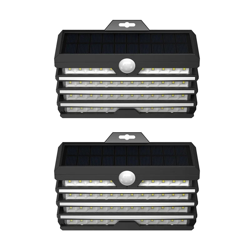 Baseus LED Solar Light Outdoor Solar Garden Lights Motion Sensor Wall Lamp Waterproof Solar Powered Garden Landscape Lawn Lamp - American Smart